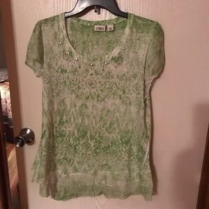 Sheer like dressy shirt